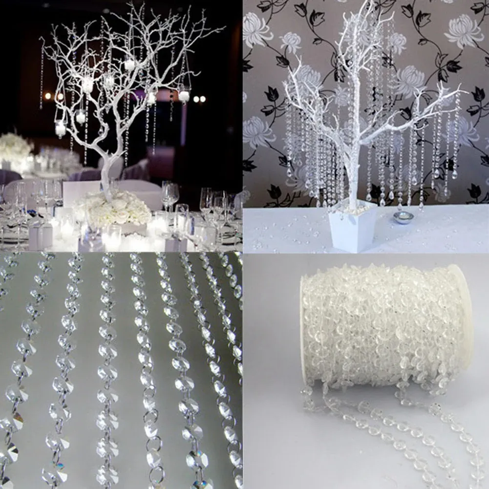 Guirlande perles cristal 10 m — photo 6
